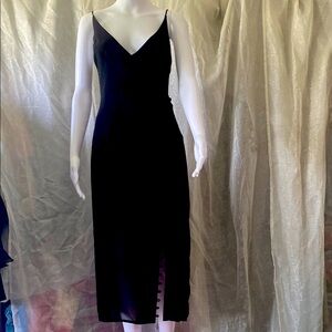 Elegant Black Sleeveless Dress